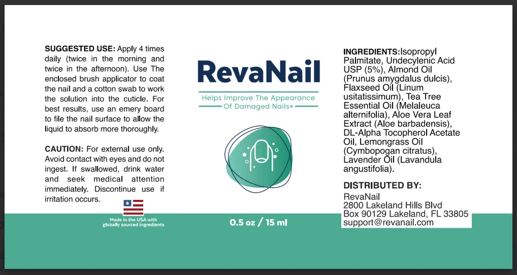 RevaNail Serum Ingredients
